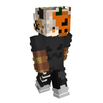 Pumpkin Spooky Minecraft Skin