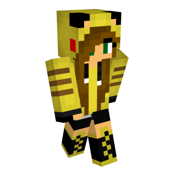 Pikachu Hot Minecraft Skin