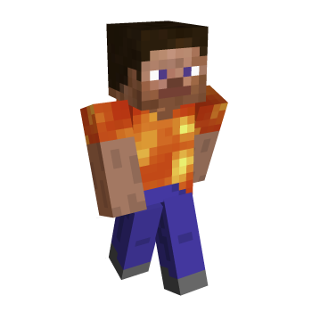 Red Art Minecraft Skin
