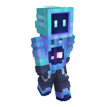 Computer Blue Minecraft Skin - Laby