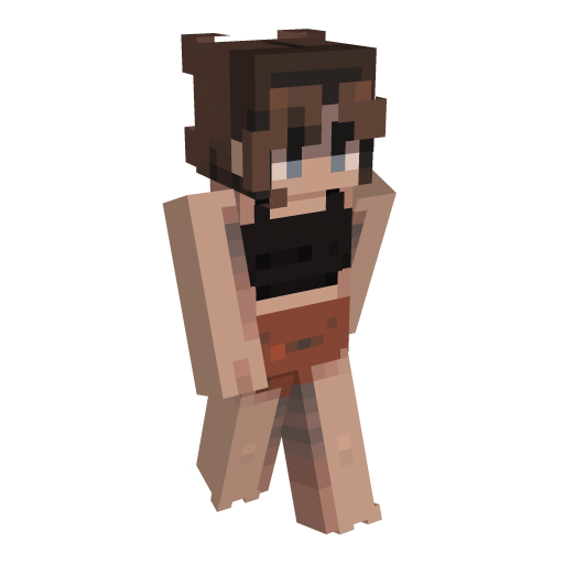 Blue Eyes Bangs Minecraft Skin - Laby