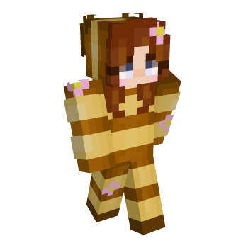 Cute Bee Minecraft Skin