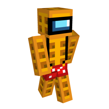 Among Us Waffle Minecraft Skin