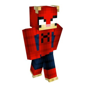 Red Avengers Minecraft Skin