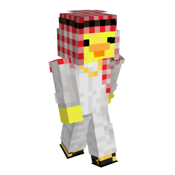 Funny Red Minecraft Skin