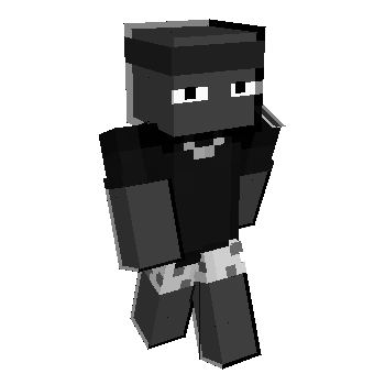 Headband Dark Minecraft Skin
