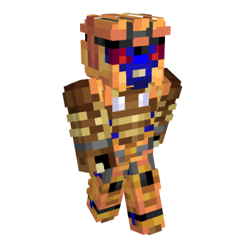 Dinosaur Robot Minecraft Skin