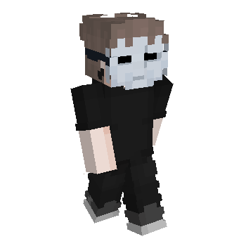 Halloween Brown Hair Minecraft Skin