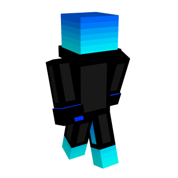 Cyan Aqua Minecraft Skin