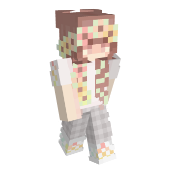 Rainbow Vans Minecraft Skin