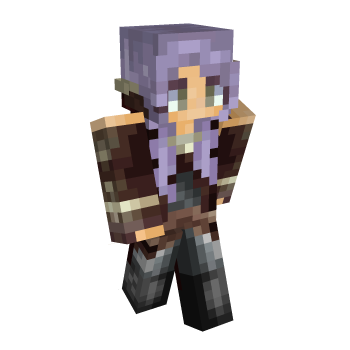 Lavender Blacksmith Minecraft Skin