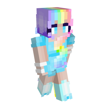 Rainbow Minecraft Skin
