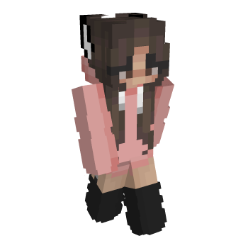 Pink Werewolf Minecraft Skin