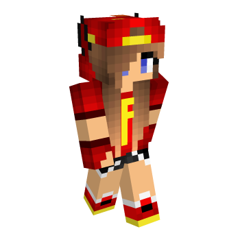 Cap Lightning Minecraft Skin