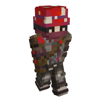 Mushroom Adventurer Minecraft Skin