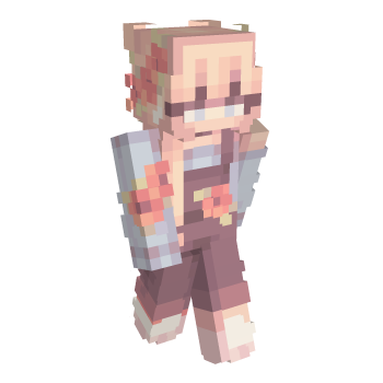 Girl Red Minecraft Skin
