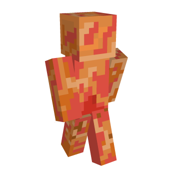 Flame Minecraft Skin