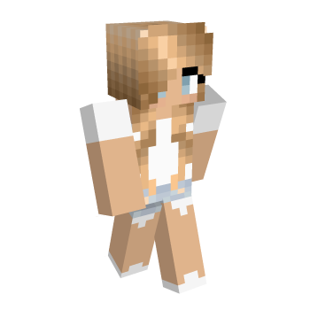 White Tumblr Minecraft Skin