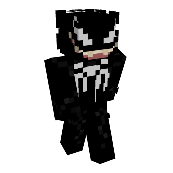 Venom Black Minecraft Skin