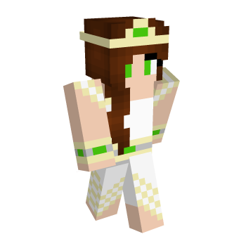 Hair Brown Minecraft Skin