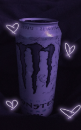 Purple Monster Energy Hearts Drink Minecraft Cloak