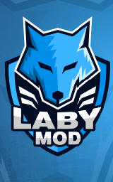 Labymod Blue Default Labywolf Logo Minecraft Cloak