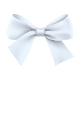 White Bow Minecraft Cloak