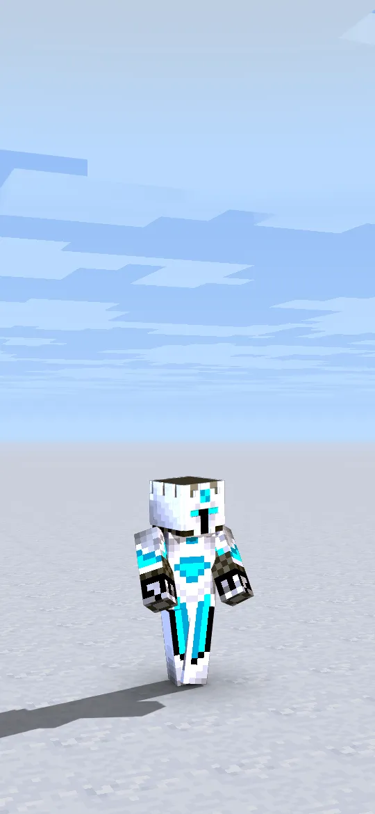 Papel de parede de Minecraft Campo de neve para phone