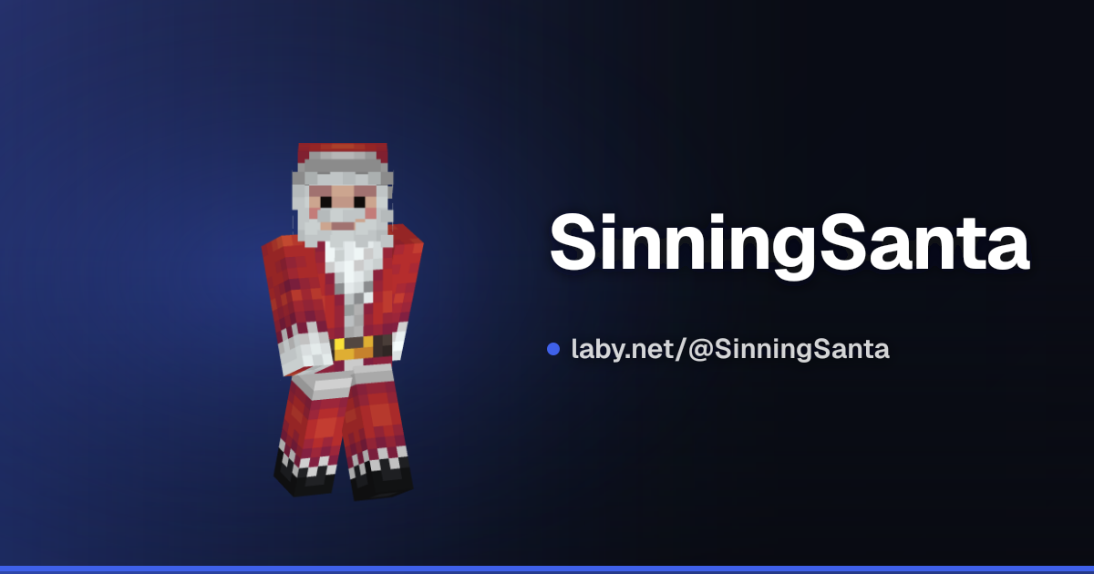 SinningSanta | Minecraft-Profil | Laby