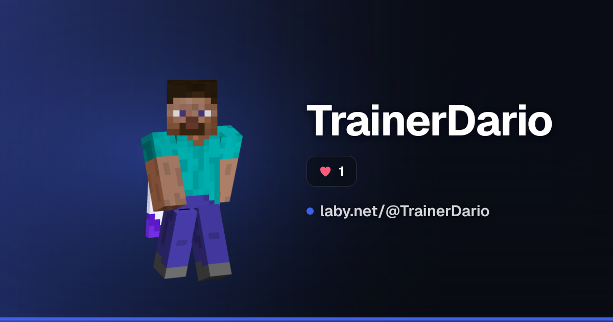 TrainerDario | Minecraft-Profil | Laby