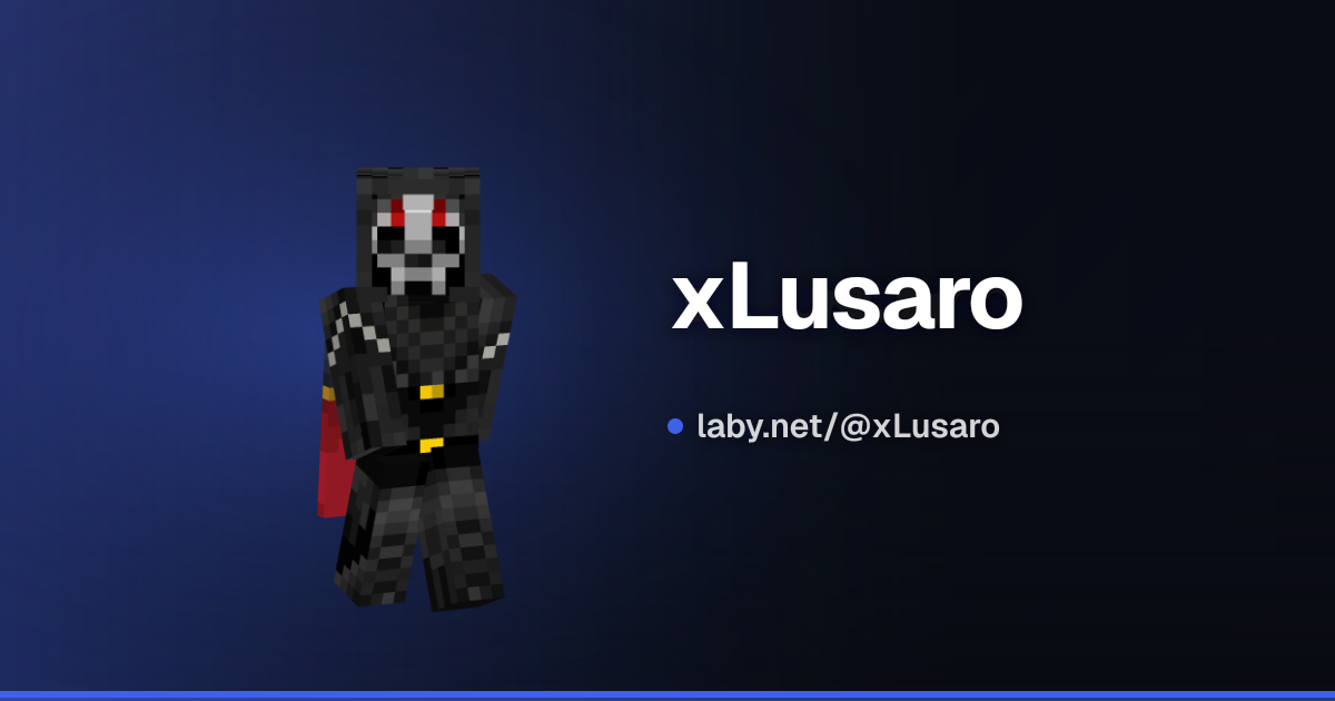 xLusaro | Minecraft-Profil | Laby