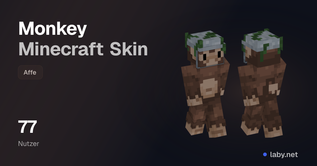 Monkey Minecraft Skin | Laby