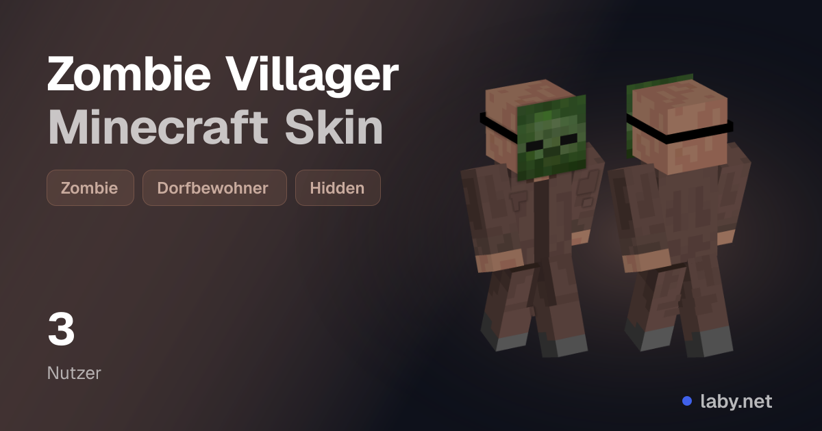 Zombie Villager Minecraft Skin | Laby