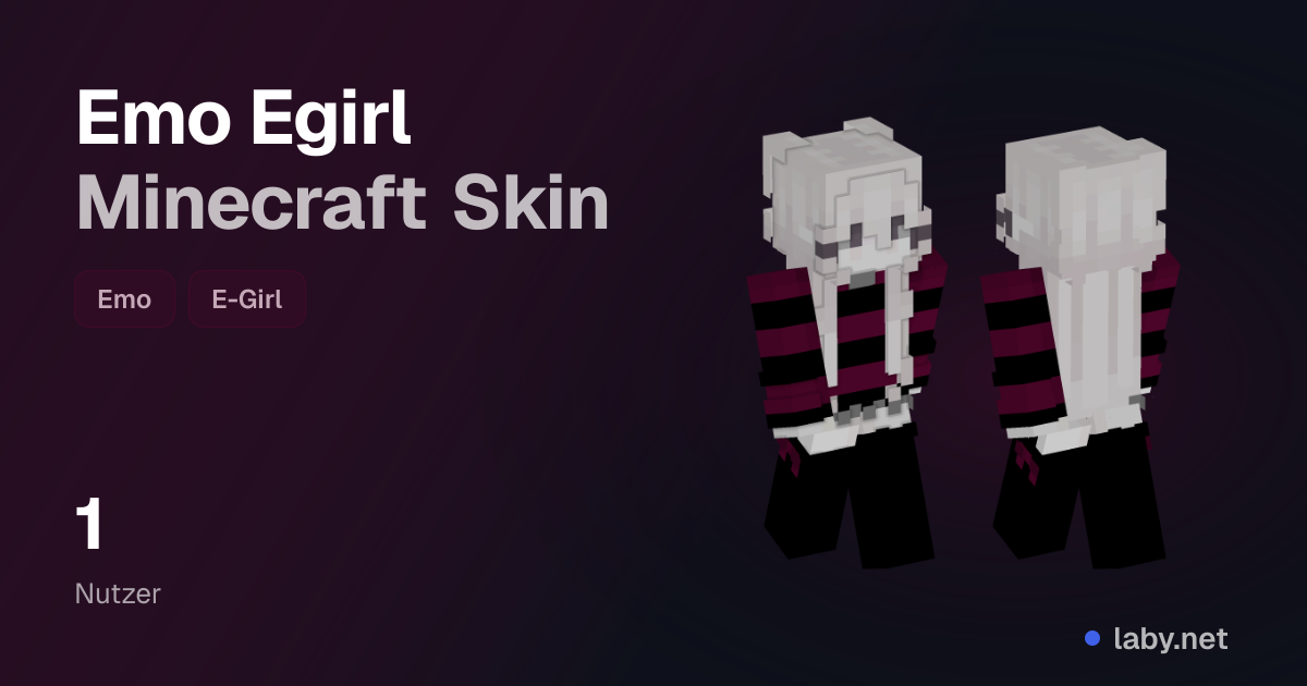 Emo Egirl Minecraft Skin | Laby