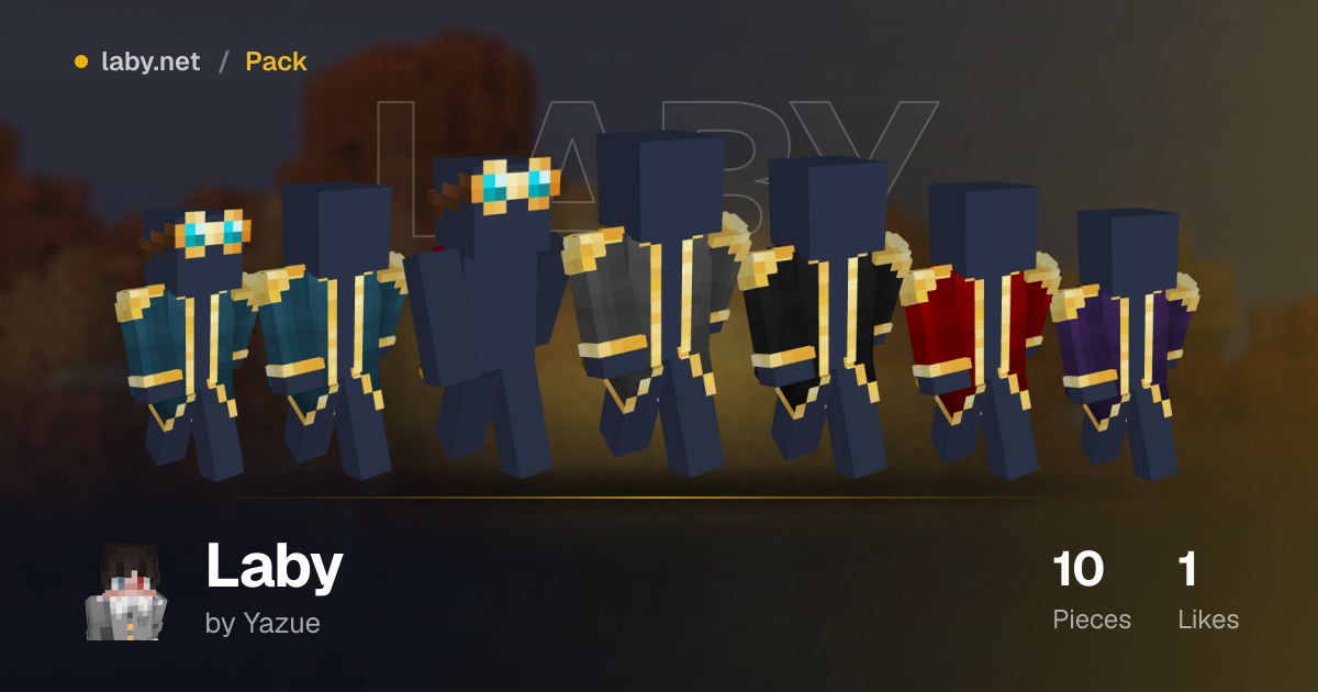 Laby - Minecraft Skin Clothing Pack | Laby