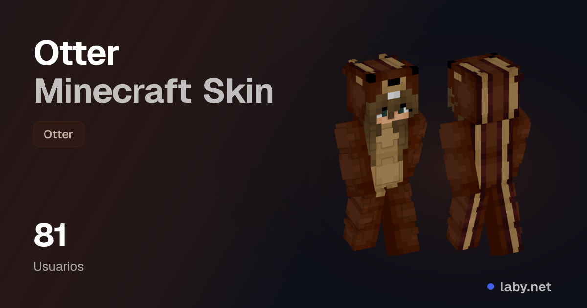 Otter Minecraft Skin | Laby