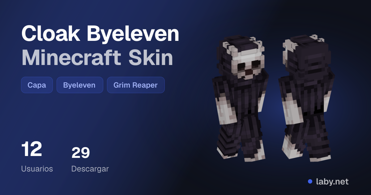 Cloak Byeleven Minecraft Skin | Laby
