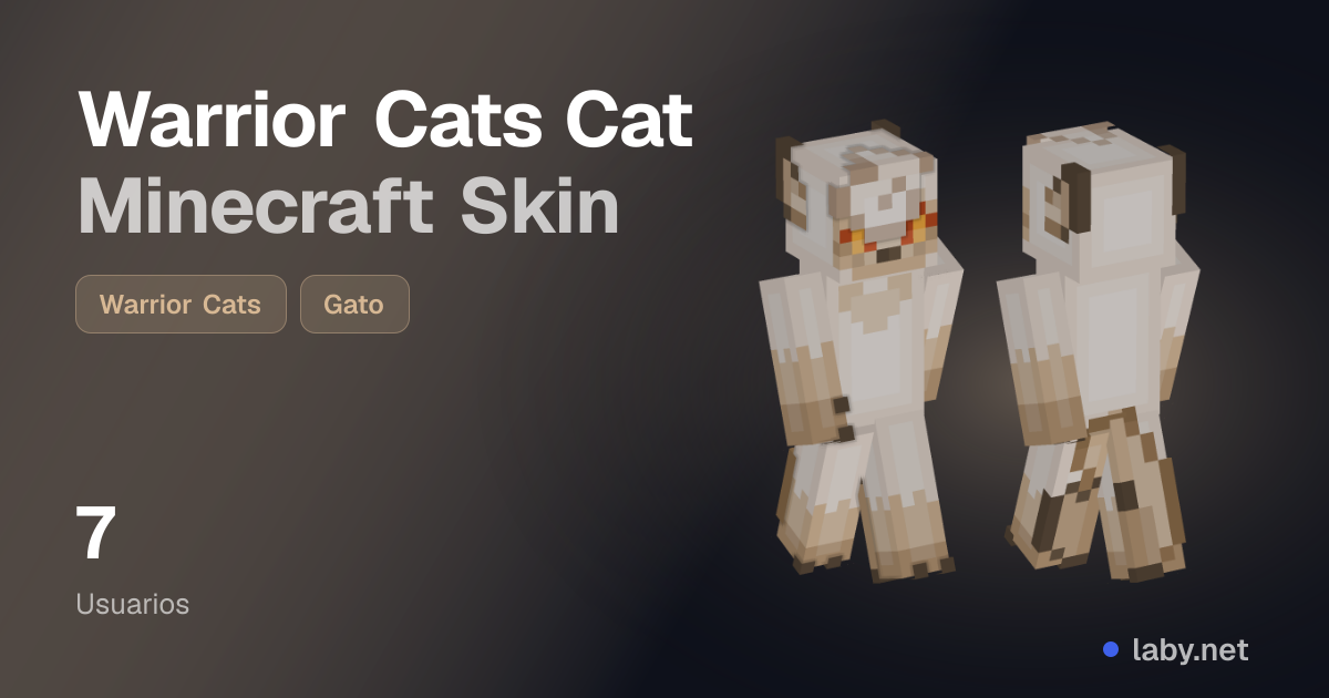 Warrior Cats Cat Minecraft Skin | Laby