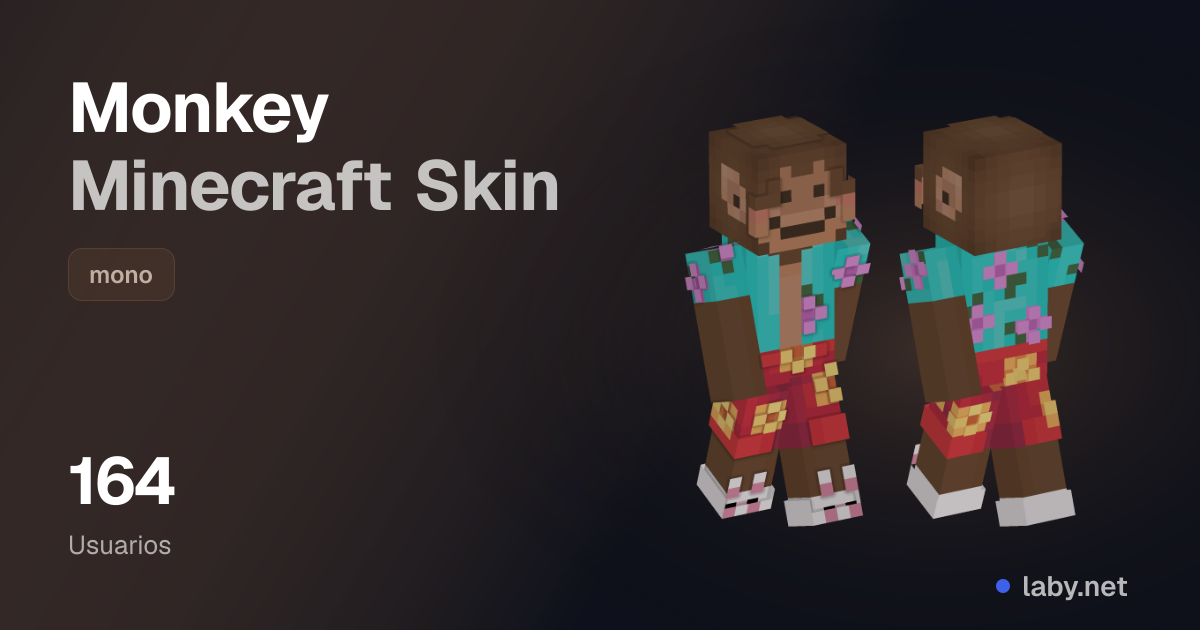 Monkey Minecraft Skin | Laby