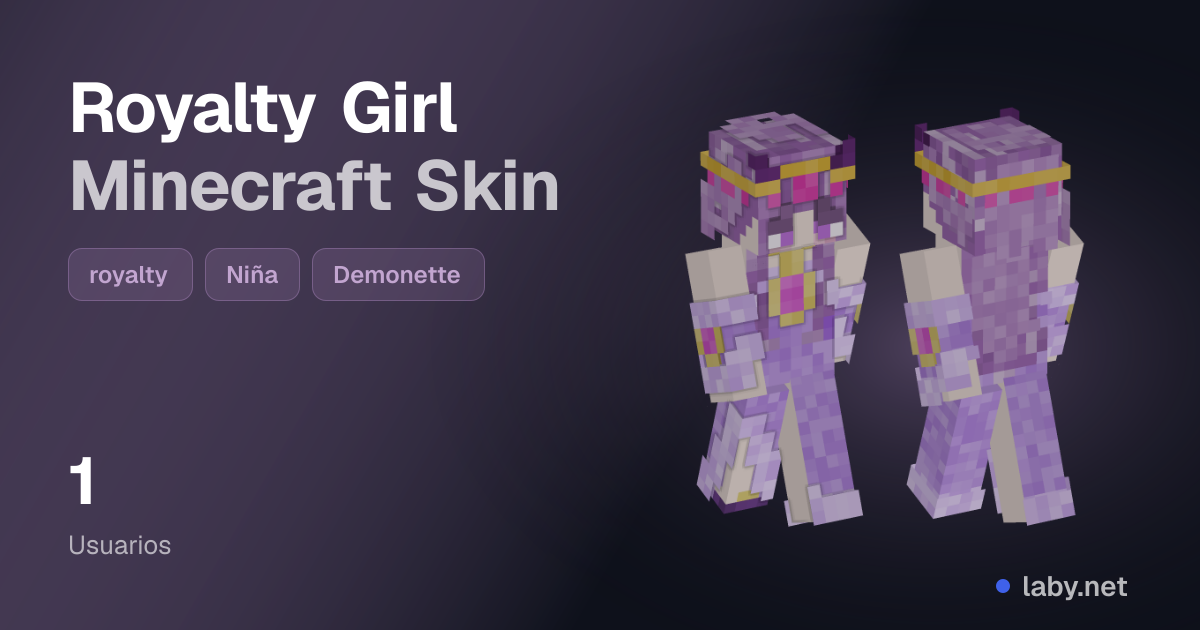 Royalty Girl Minecraft Skin | Laby