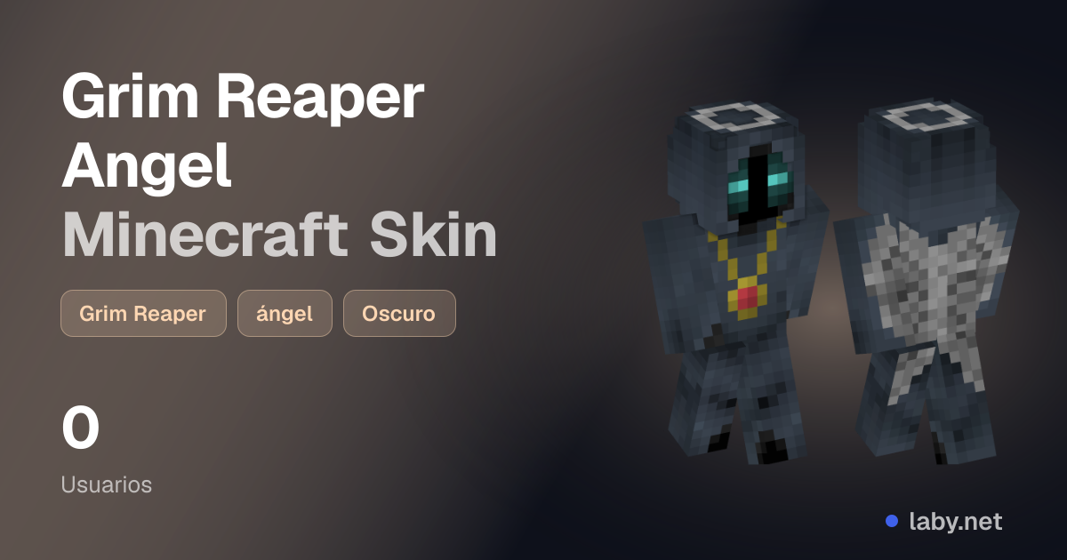 Grim Reaper Angel Minecraft Skin | Laby