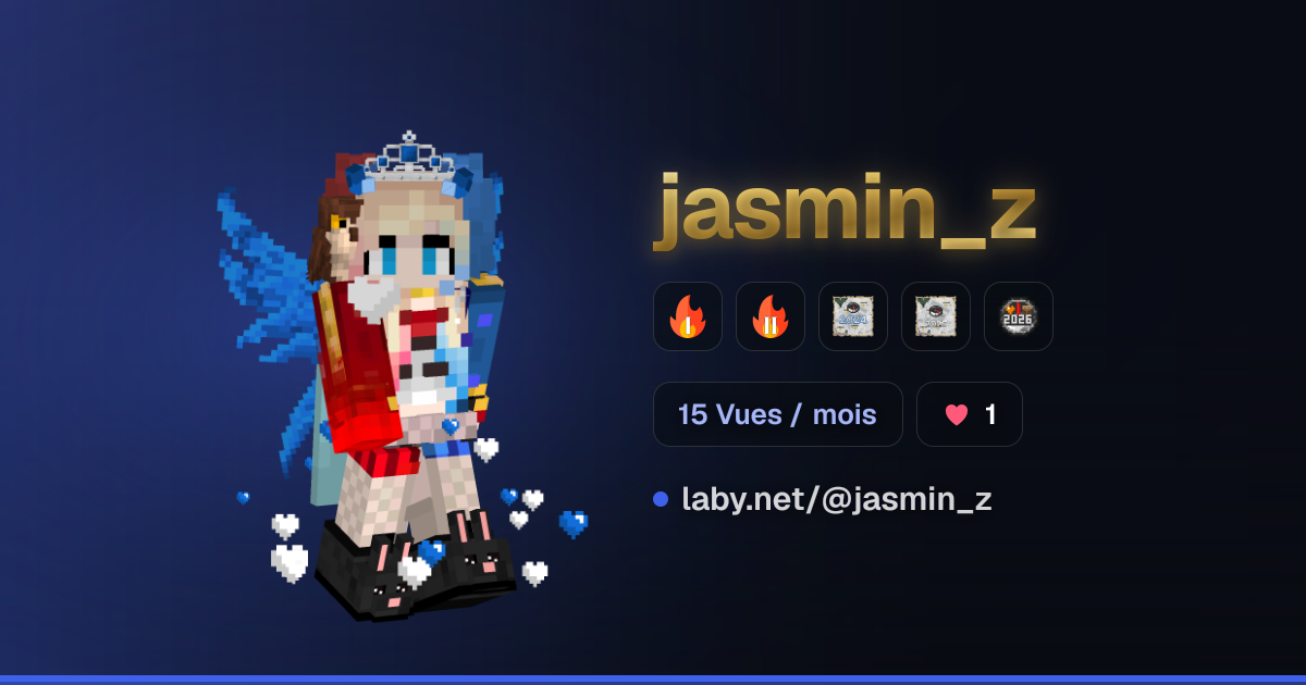 jasmin_z | Profil Minecraft | Laby