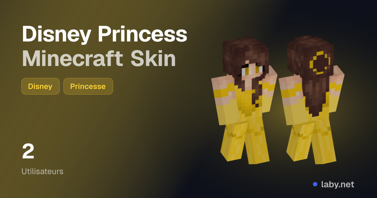 Disney Princess Minecraft Skin | Laby