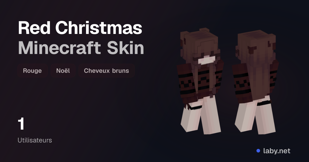 Red Christmas Minecraft Skin | Laby