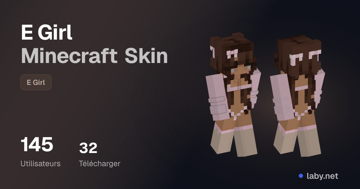 E Girl Minecraft Skin | Laby