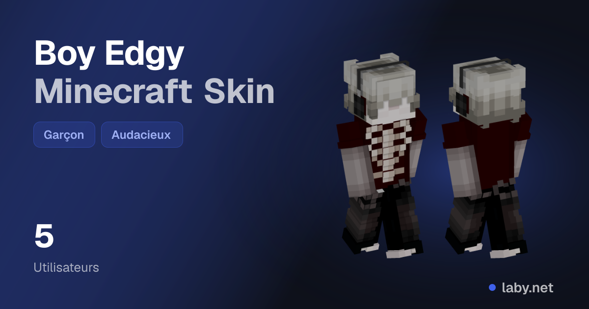 Boy Edgy Minecraft Skin | Laby