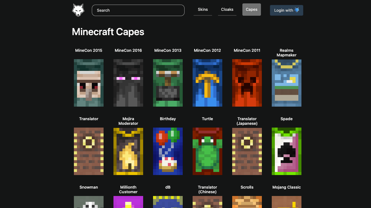 Minecraft Capes | laby.net
