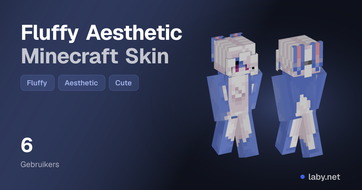 Fluffy Aesthetic Minecraft Skin | Laby