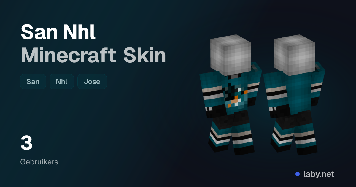 San Nhl Minecraft Skin | Laby