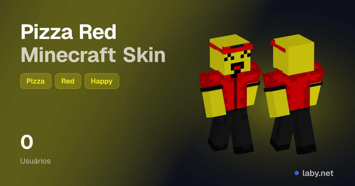 Pizza Red Minecraft Skin | Laby